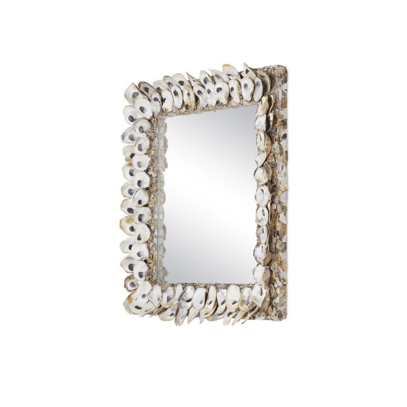Oyster Shell Decorative Mirrors by Currey and Company
